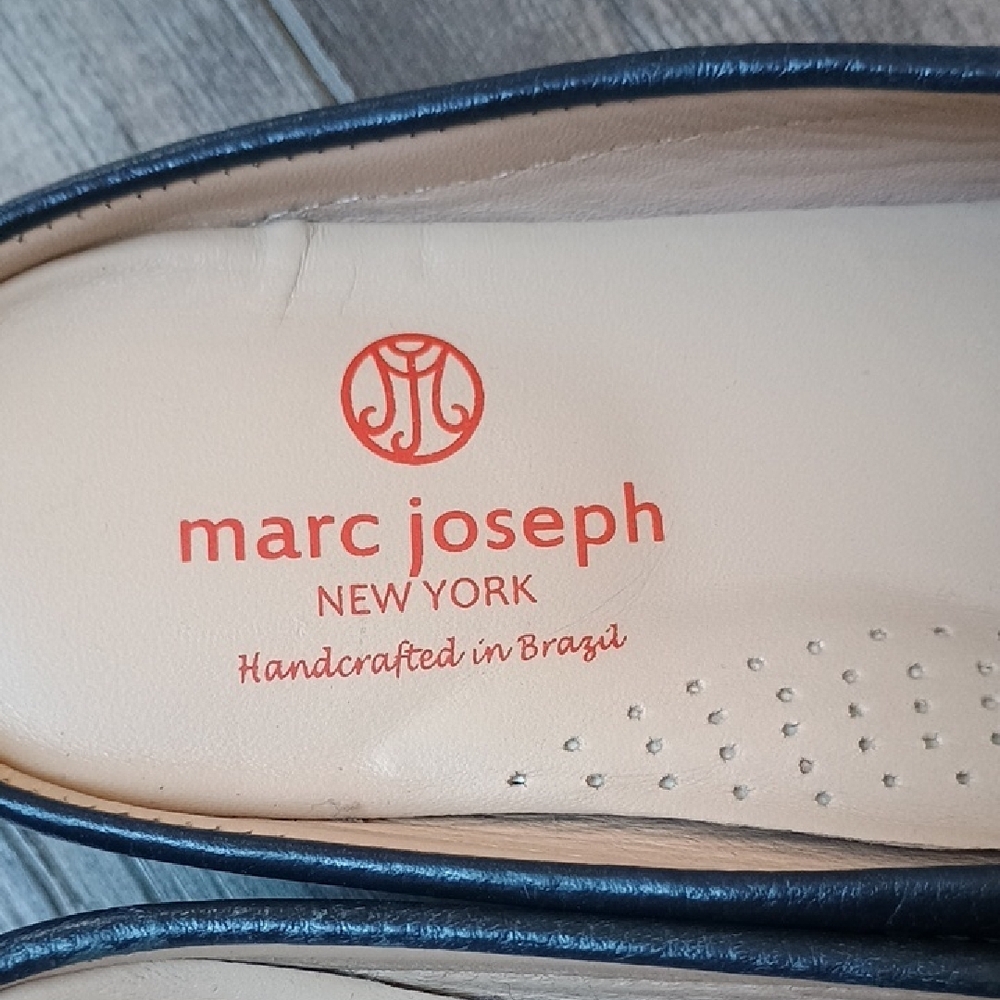 Marc Joseph Dark Blue Loafers - Picture 2 of 8